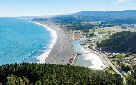 Vista panorámica de la playa de Buchupureo Vista panorámica de la playa de Buchupureo