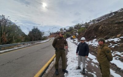 Disponen de medidas para fortalecer la seguridad en la ruta hacia Farellones