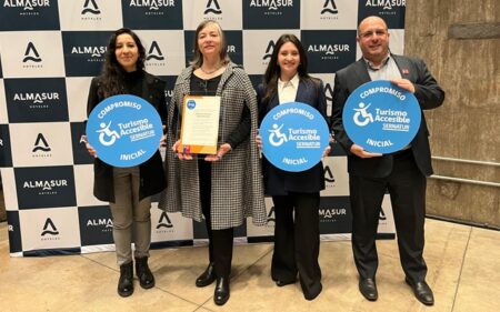 Hotel Almasur recibió la distinción de Turismo Accesible 