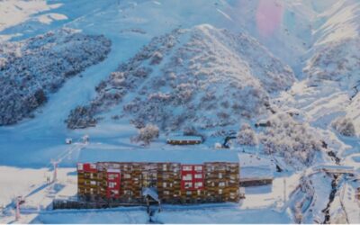 Incendio destruyó Hotel Alto Nevados de Chillán en Región de Ñuble