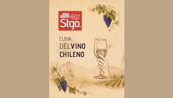 ¿Sabías que el vino chileno nació en pleno Centro Histórico de Santiago?