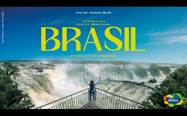 Campaña internacional de Embratur: “Brasil. El país que te completa”