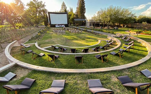 Vino el Cine se instala en Colchagua con sus viñedos como salas al aire libre