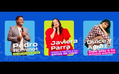 Pedro Ruminot y Javiera Parra en Viajafest, festival de viajes que nace en Concepción